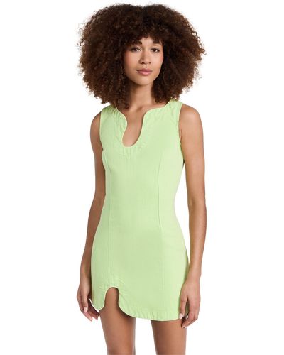 Amanda Uprichard Puzze Dress - Green