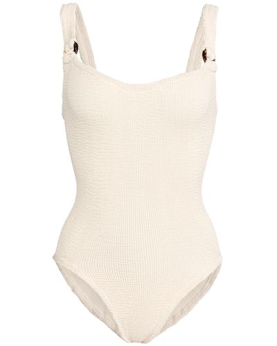 Hunza G Domino Swimsuit Nude - Natural