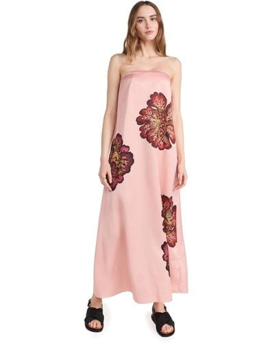 Significant Other Strapless Roise Maxi Dress - Pink