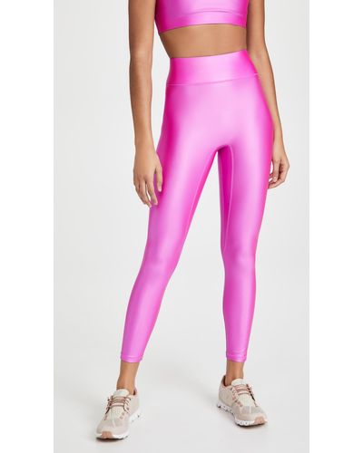 All Access Center Stage Shine Leggings - Pink
