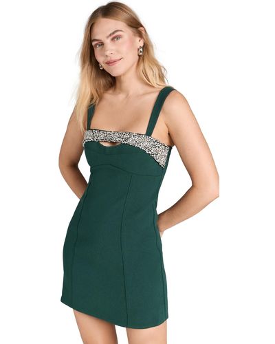 Jonathan Simkhai Lenny Mini Dress - Green