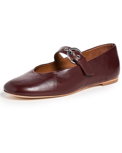 Reformation Bethany Ballet Flats 7 - Brown