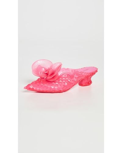 Melissa X Y. Project Flower Court Shoes - Pink