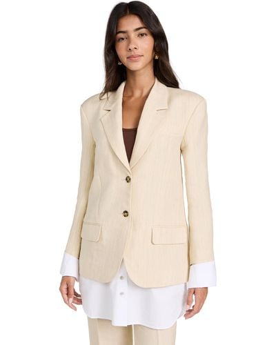 Interior The Owens Suit Jacket - Natural
