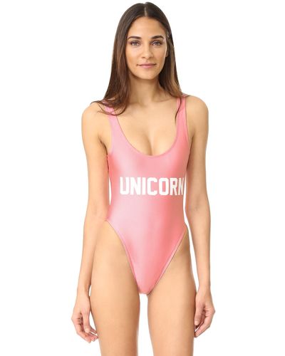 Private Party Unicorn One Piece - Pink