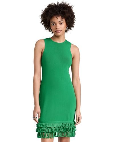 Simon Miller Albers Knit Mini Dress - Green