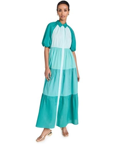 Playa Lucila Colorblock Dress - Blue