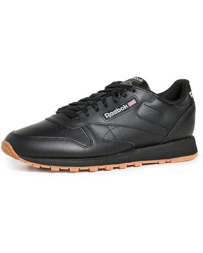 Reebok Classic Leather Sneaker - Black