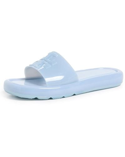 Tory Burch Bubble Jelly Sandals - Blue