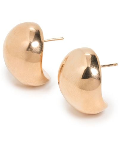 Alexa Leigh Ball Statement Earrings - Metallic