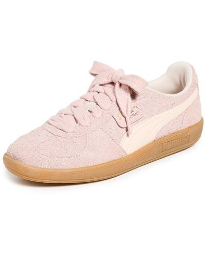 PUMA Palermo Hairy Sneakers 10 - Pink