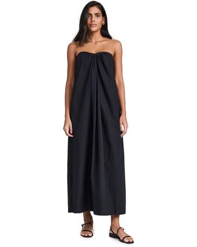 Mara Hoffman Ara Hoffan Aice Fair Trade Dress Back - Black