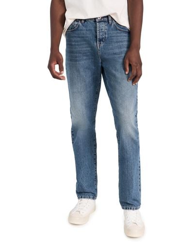 3x1 James Athletic Slim Fit Jeans - Blue