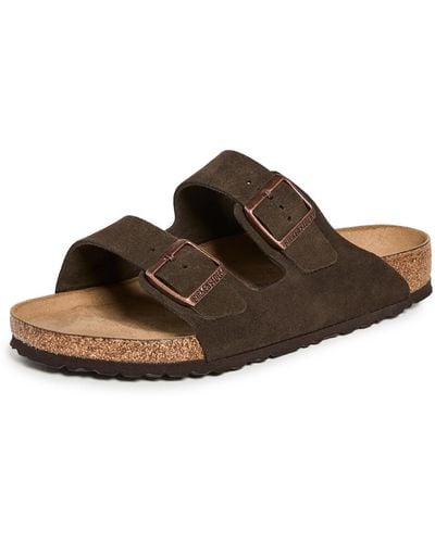 Birkenstock Arizona Soft Footbed Sandals - Brown