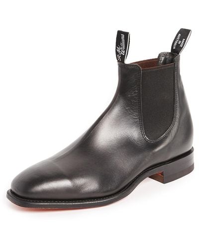 R.M.Williams R. M. Williams Classic Rm Leather Chelsea Boots - Black