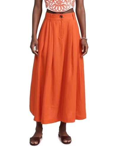 Mara Hoffman Tulay Skirt - Orange