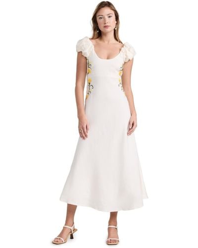 FANM MON Viyana Dress - White