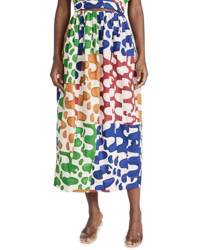 Mara Hoffman Ara Hoffan Billie Skirt Ulti - Multicolor