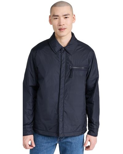 Closed Cosed Wadded Overshirt - Blue