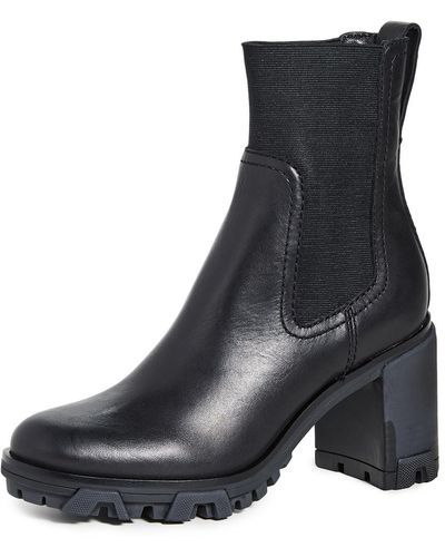 Rag & Bone Shiloh Leather Combat Boots - Black