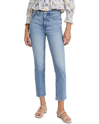 Madewell The Perfect Vintage Jeans In Wash - Blue