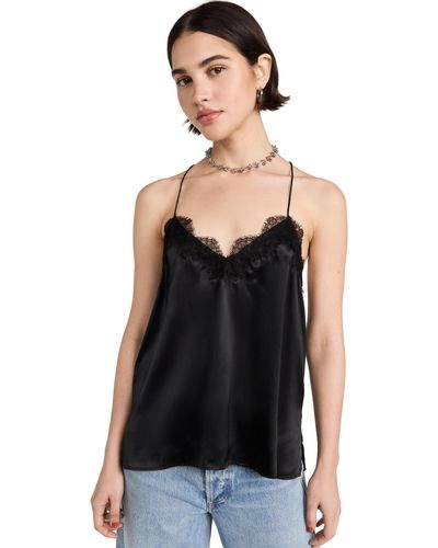 Cami NYC Cai Nyc The Racer Top Back - Black