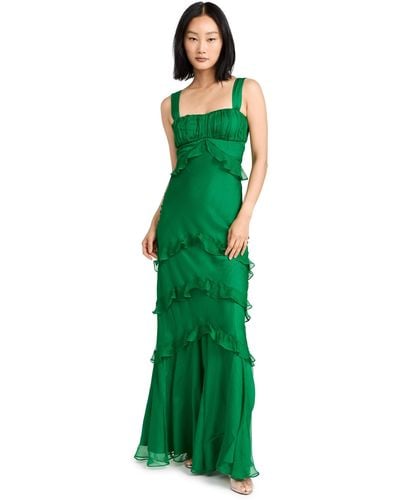 Saloni Chandra Dress - Green