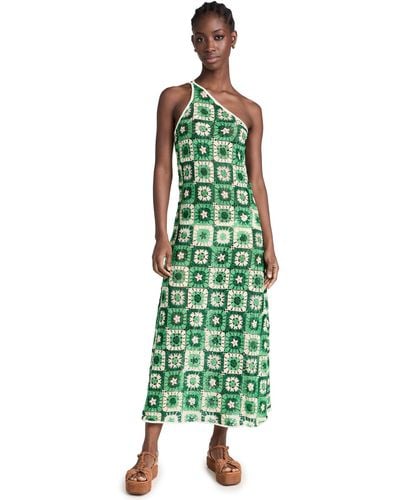 Johanna Ortiz Lemongrass Ankle Dress - Green
