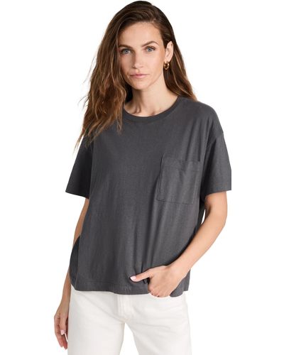 Charcoal Gray T-shirts for Women | Lyst