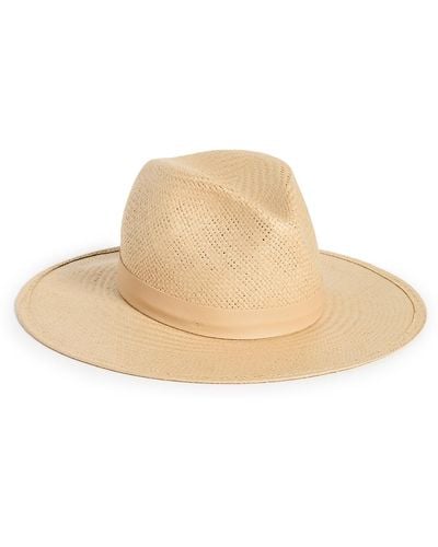Janessa Leone Janea Leone Ione Traw Hat And - White
