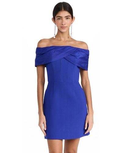 Rebecca Vallance Cora Mini Dress - Blue