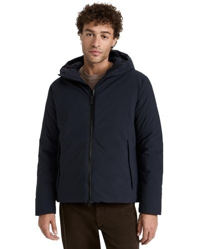 Save The Duck Obione Hooded Puffer Jacket - Blue
