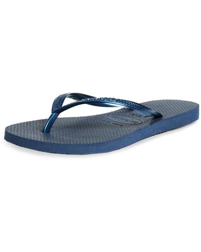 Havaianas Slim Flip Flops - Blue