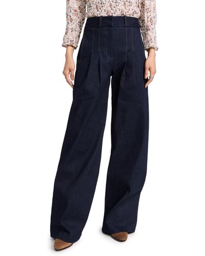 Veronica Beard Rennert Pants - Blue