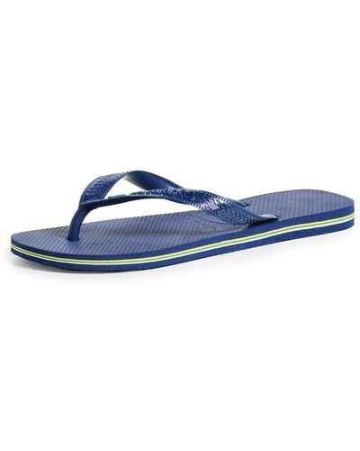 Havaianas Brazil Flip Flops - Blue