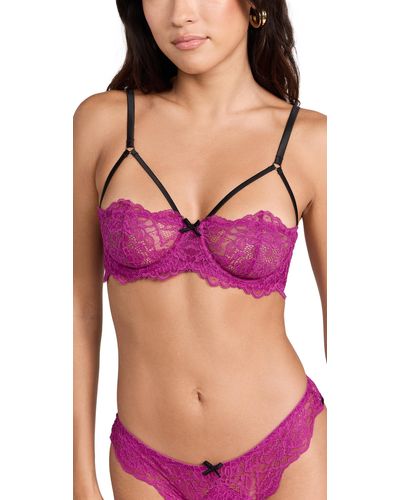 Fleur du Mal Bella Embroidery Cutout Bra