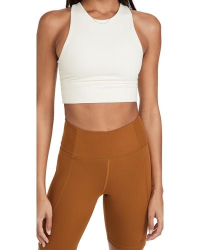 GIRLFRIEND COLLECTIVE Dylan Crop Top - White