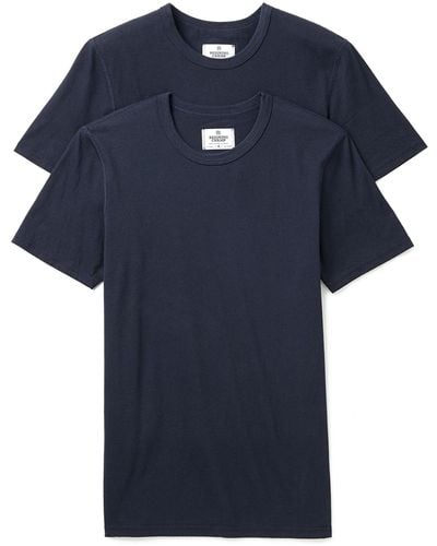 Reigning Champ Reigning Chap Ightweight Jerey T-hirt 2 Pack - Blue