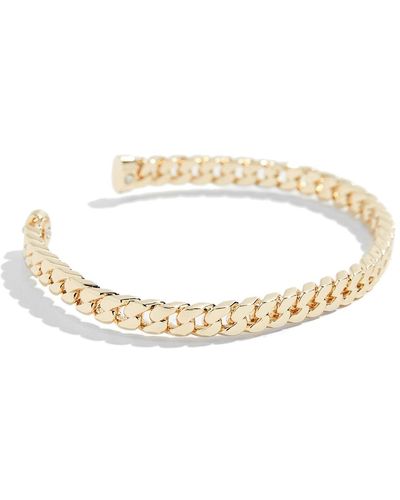 Shashi Chain Cuff Bracelet - Metallic