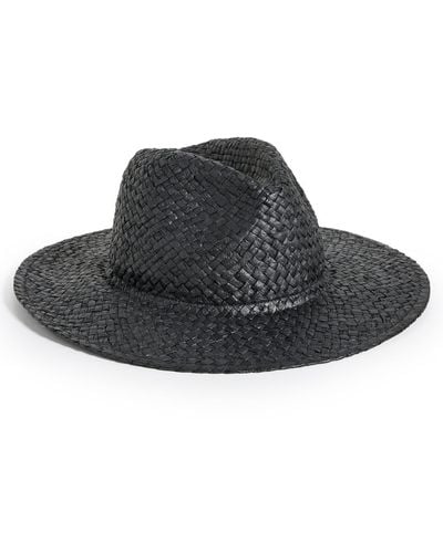 Madewell Packable Straw Hat - Black