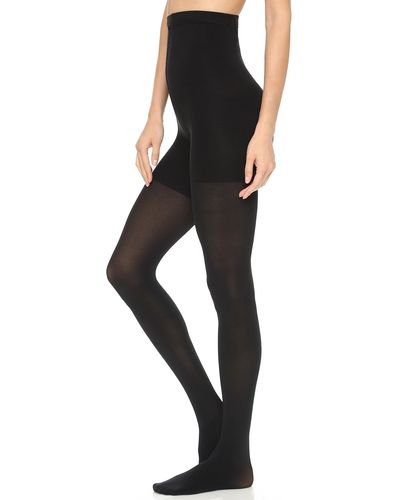 Spanx High - Waisted Luxe Leg Tights - Black