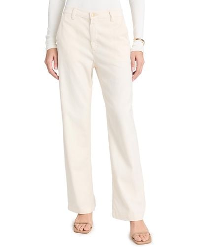 AG Jeans Caden Straight Pants - White