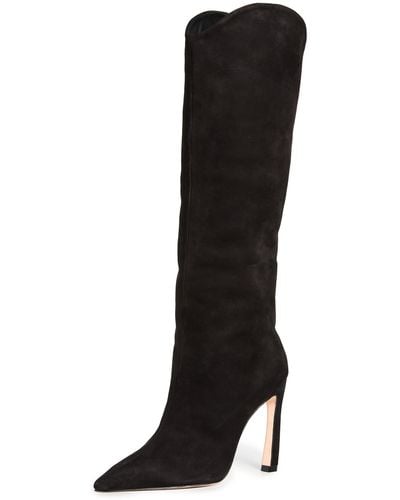 SCHUTZ SHOES Maryana Sculpt Boots - Black