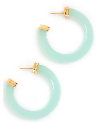 Gas Bijoux Abalone Earrings - White