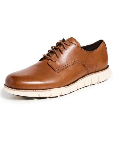 Cole Haan Zergrand Remastered Plain Toe Oxford Sneakers - Multicolour
