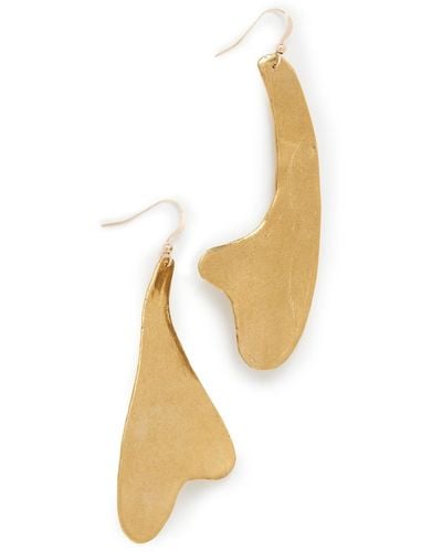 Maison Monik Corazon Earrings - White