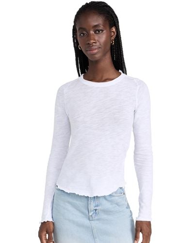Free People X We The Free Be My Baby Long Sleeve - White