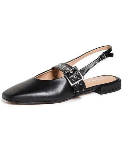 INTENTIONALLY ______ Pearl Flats - Black