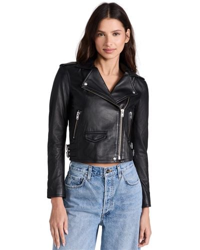 IRO Ashville Leather Jacket - Black