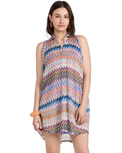 Missoni Ioni Cover Up Top Uticoor W/pace-dyed - Multicolor